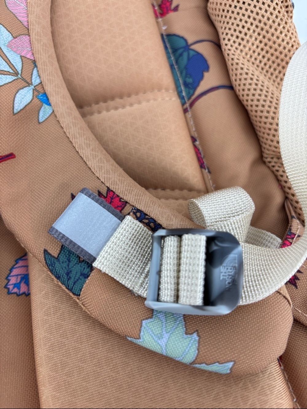 The North Face Jester almond butter Floral & Butterfly Jester flexvent Backpack - Picture 12 of 16
